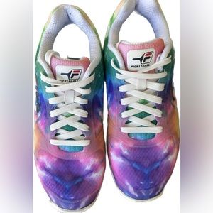 FILA Women’s Volley Zone Tie Dye Pickleball Sneakers.